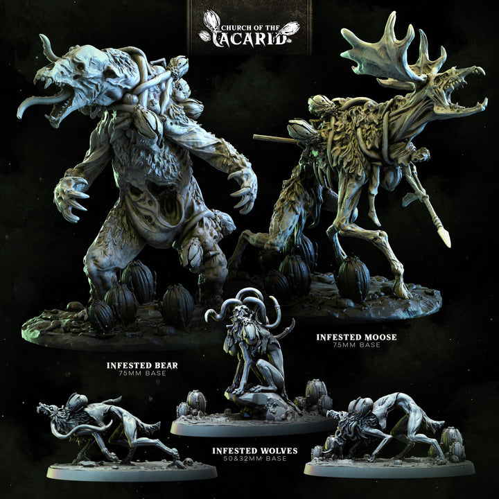 Infeasted Infested Beasts | STL Collection – Bestiarum Games