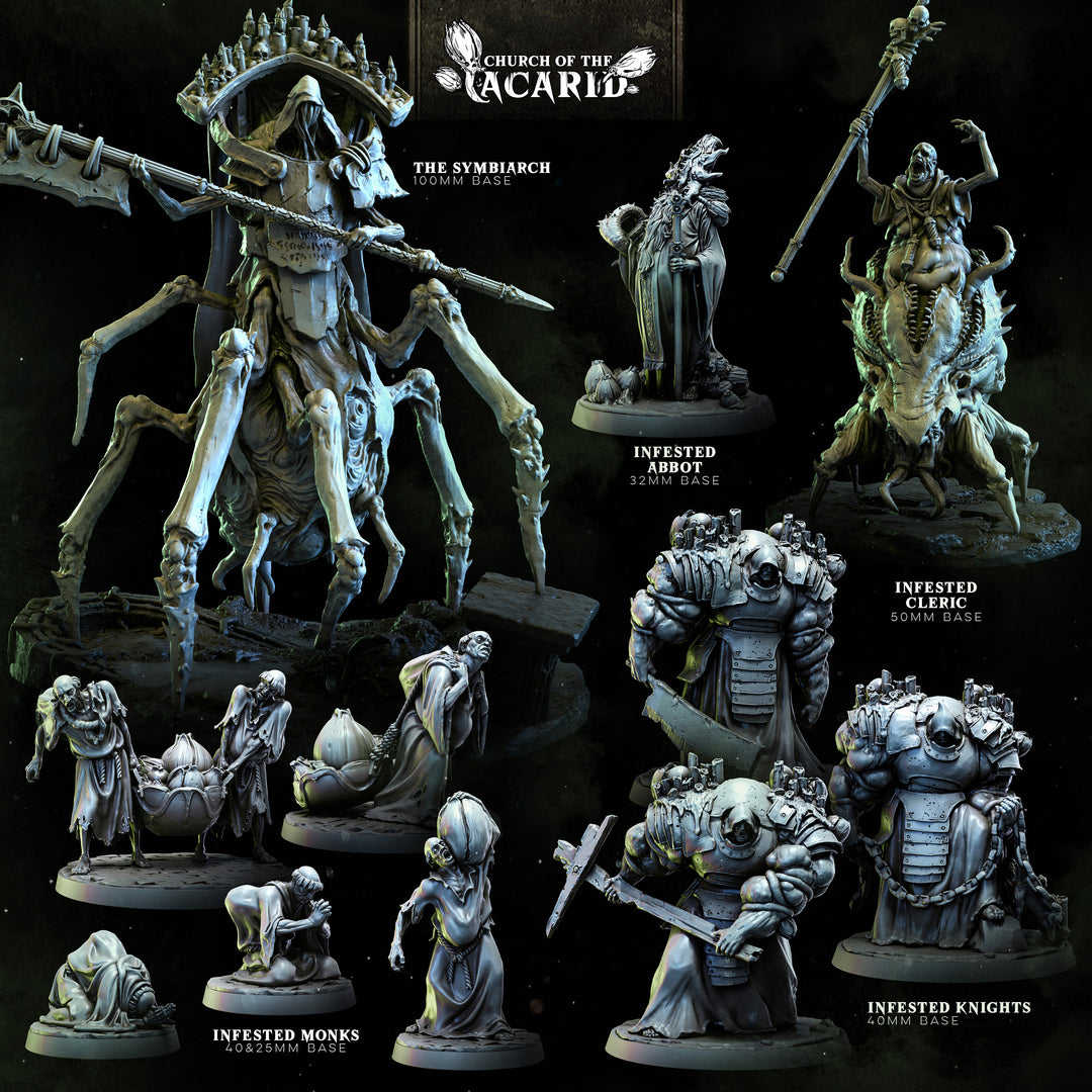 Infested Dojo Infested Congregation | STL Collection – Bestiarum Games