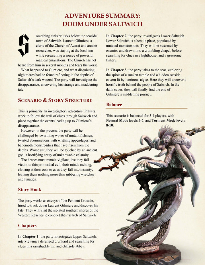 Doom under Saltwich - The NGorroth | 5E Adventure