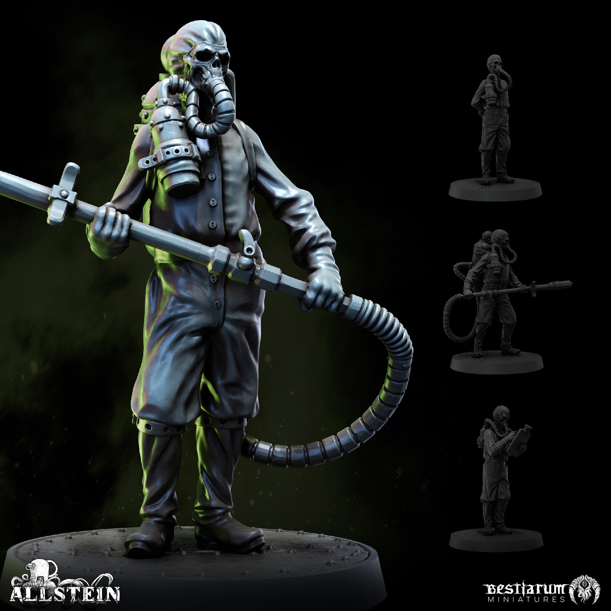 Lab Attendants | Spires of Allstein | Bestiarum | Miniatures D&D Wargaming DnD