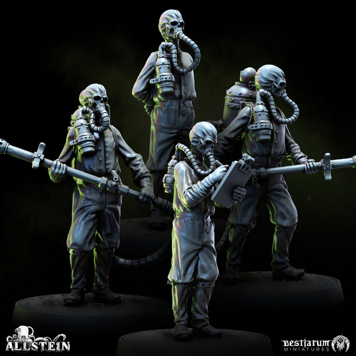 Lab Attendants | Spires of Allstein | Bestiarum | Miniatures D&amp;D Wargaming DnD