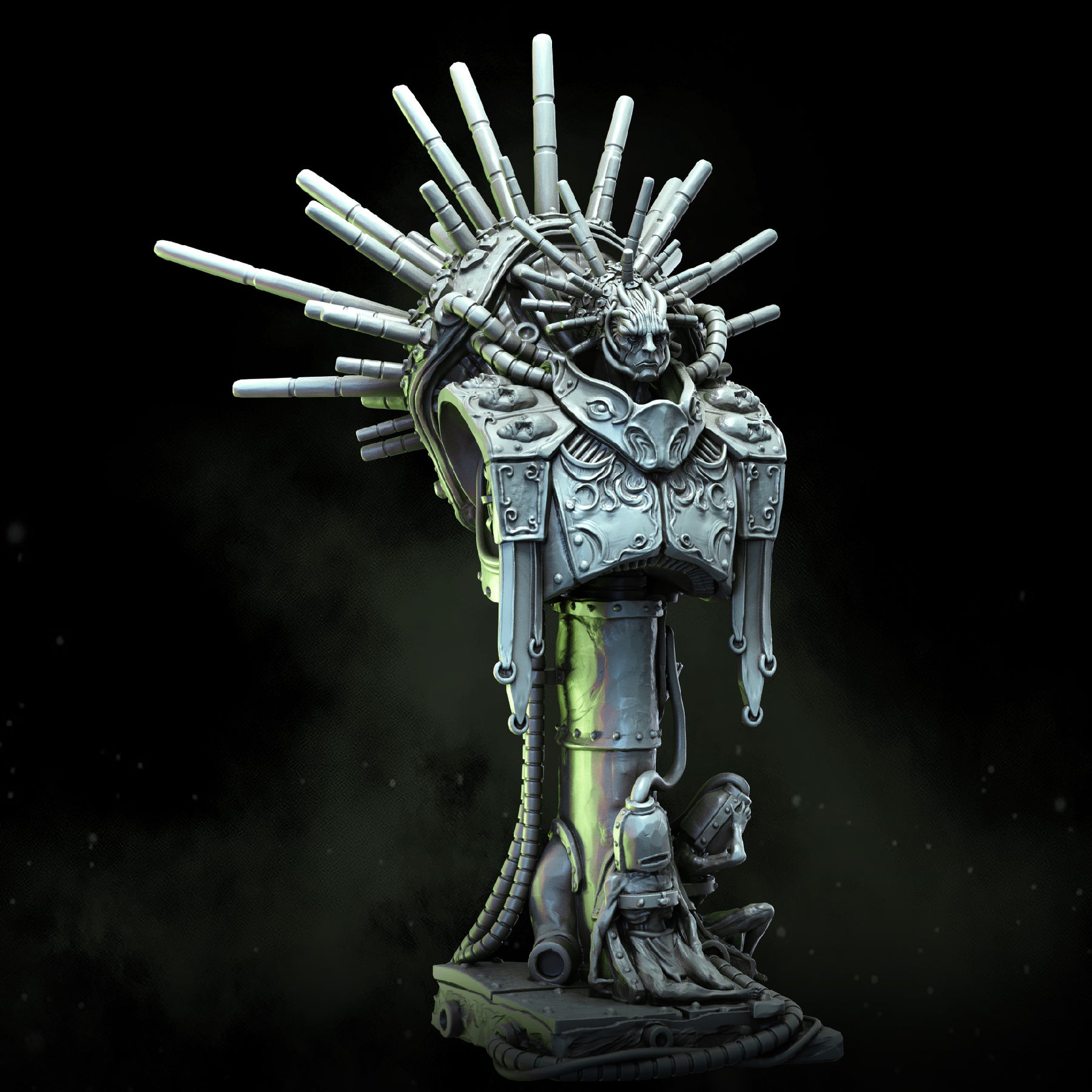 The Divinity Machine Divine Machine Bust | Spires of Allstein – Bestiarum Games