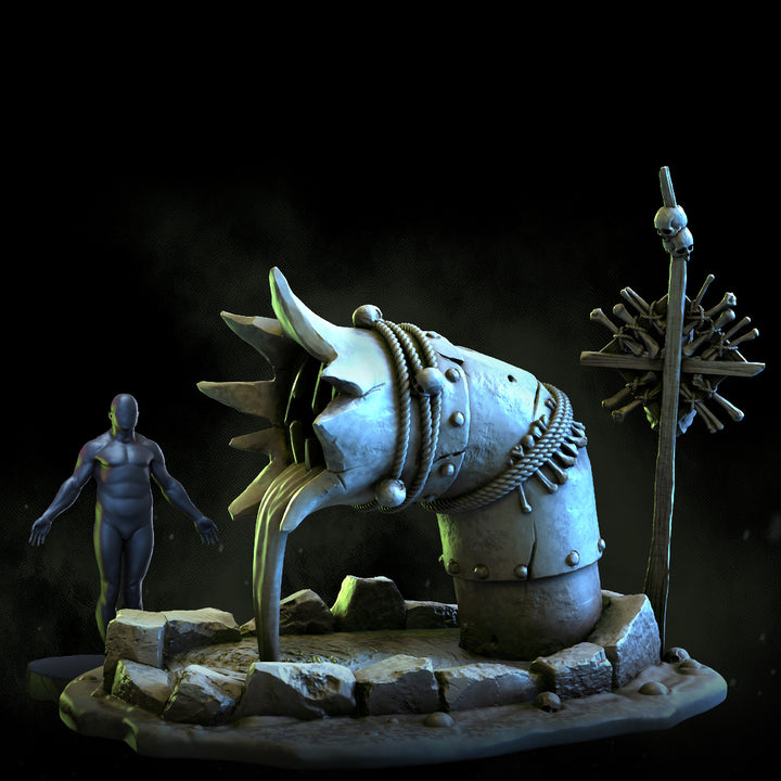 Sacred Scrap Fountain | Scrappers of Allstein