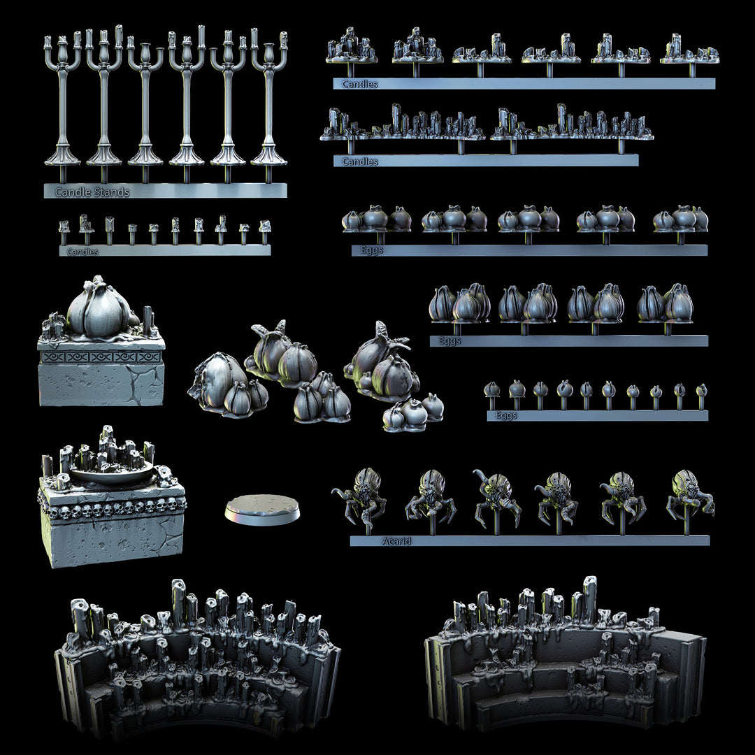 Acarid Altar | STL | Church of the Acarid