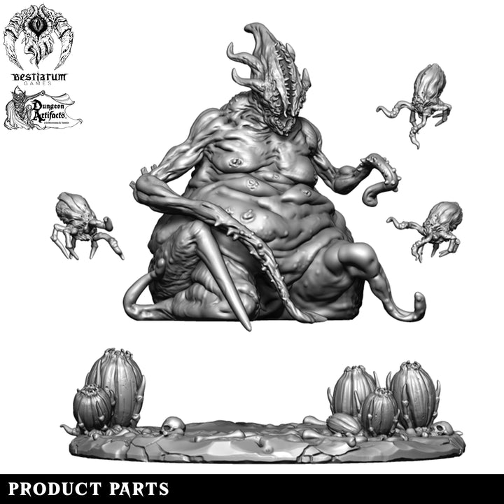 Amah - parasite mother | Gorgon Catacombs | Bestiarum | Miniatures D&amp;D Wargaming DnD