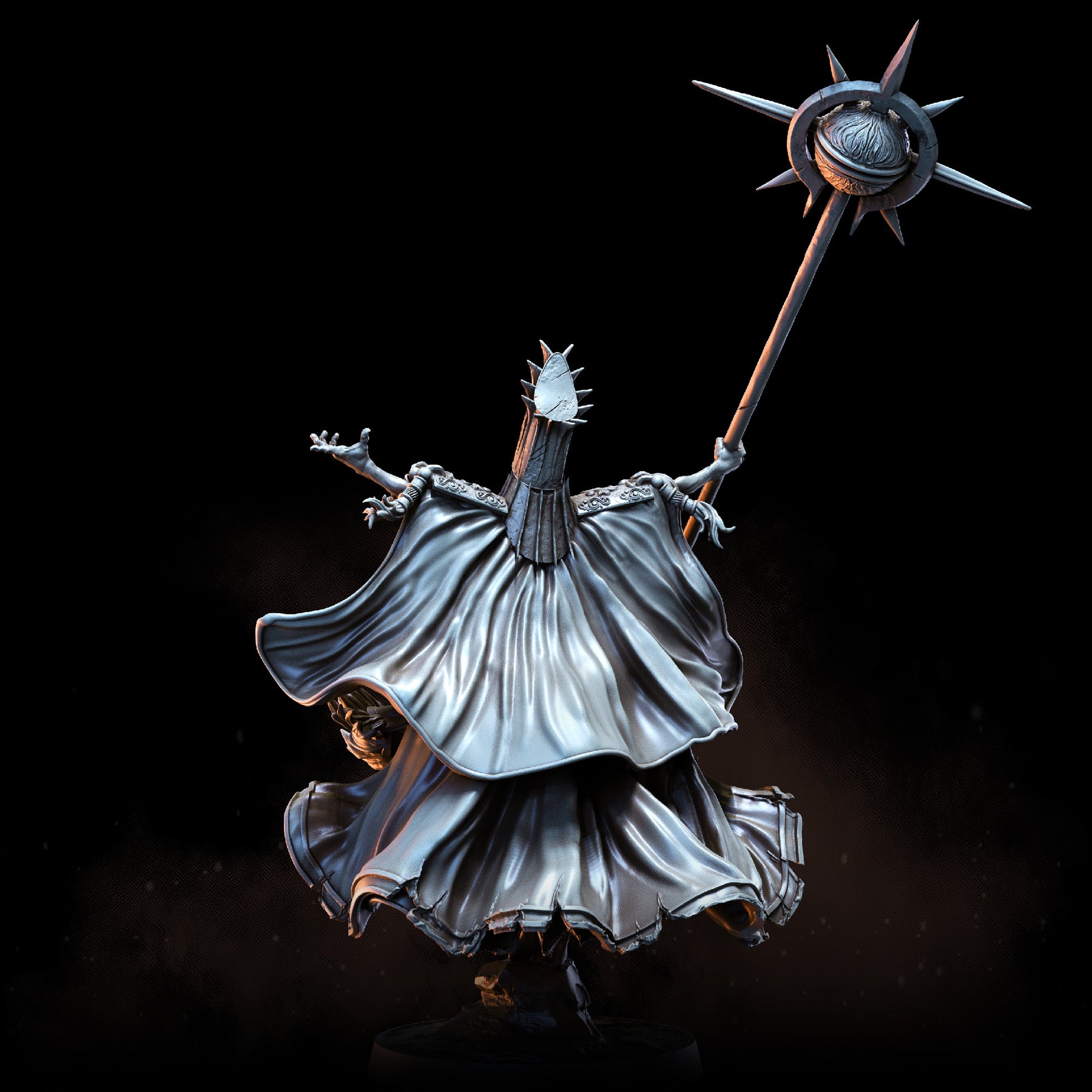 Floating Priest Azerai Mages | STL | Penitent Crusade – Bestiarum Games