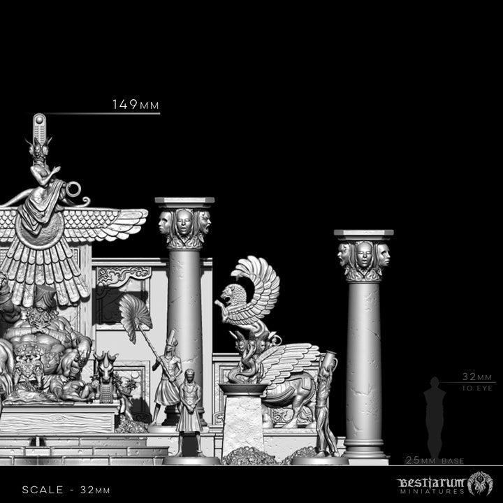 Palace of Pleasure - Terrain Set | STL | Balazar&