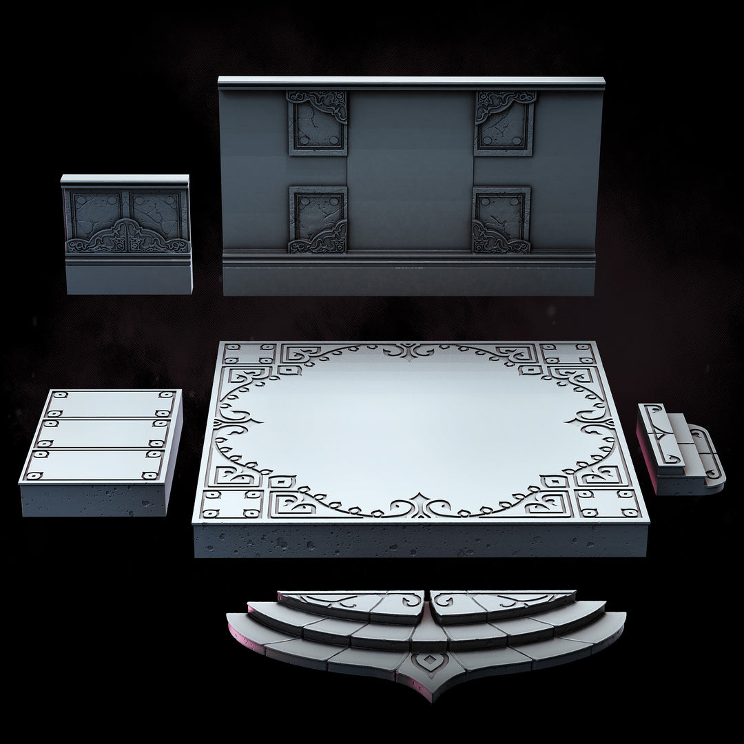 Palace of Pleasure - Terrain Set | STL | Balazar&