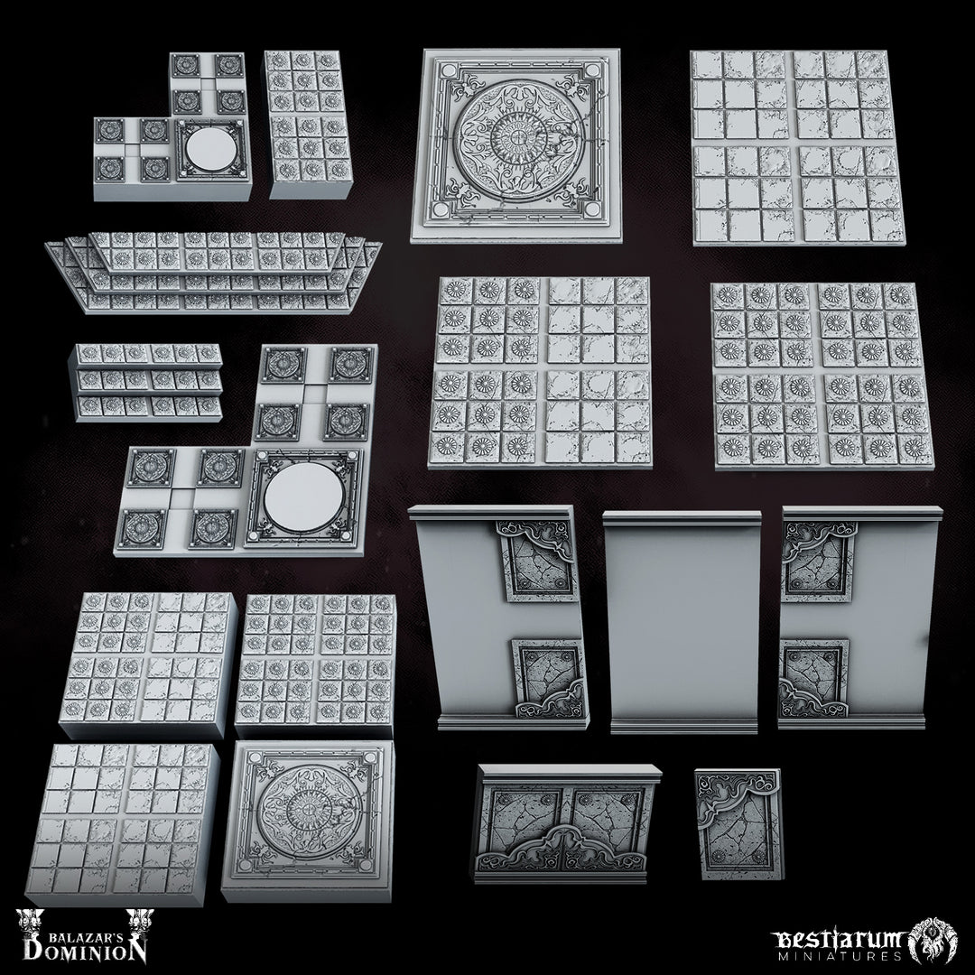 Palace of Pleasure - Terrain Set | STL Collection