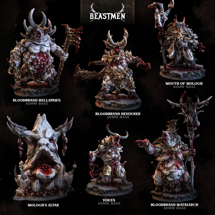 Bloodfevered Minotaurs | STL Collection