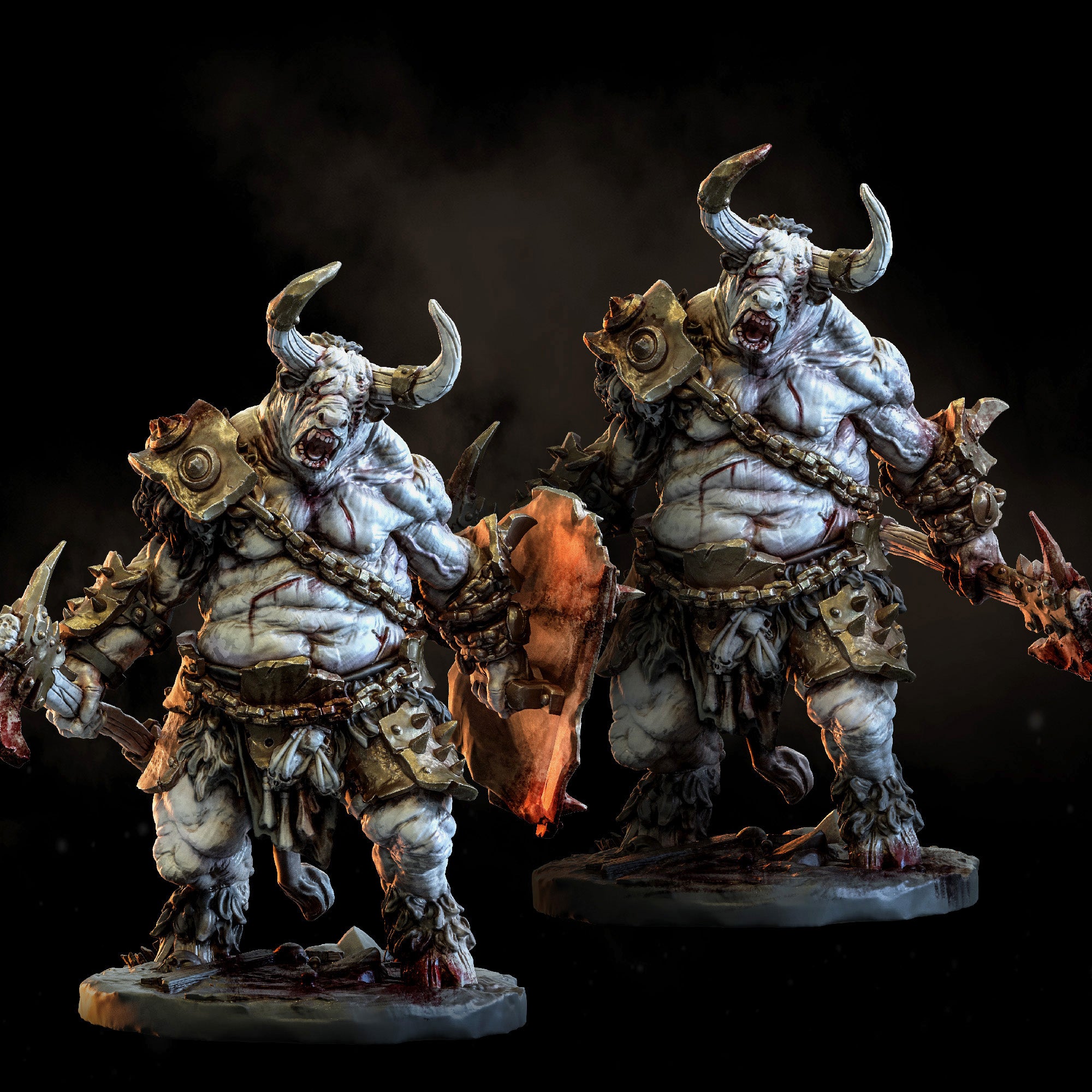 Minotaur War Herd | STL Collection – Bestiarum Games
