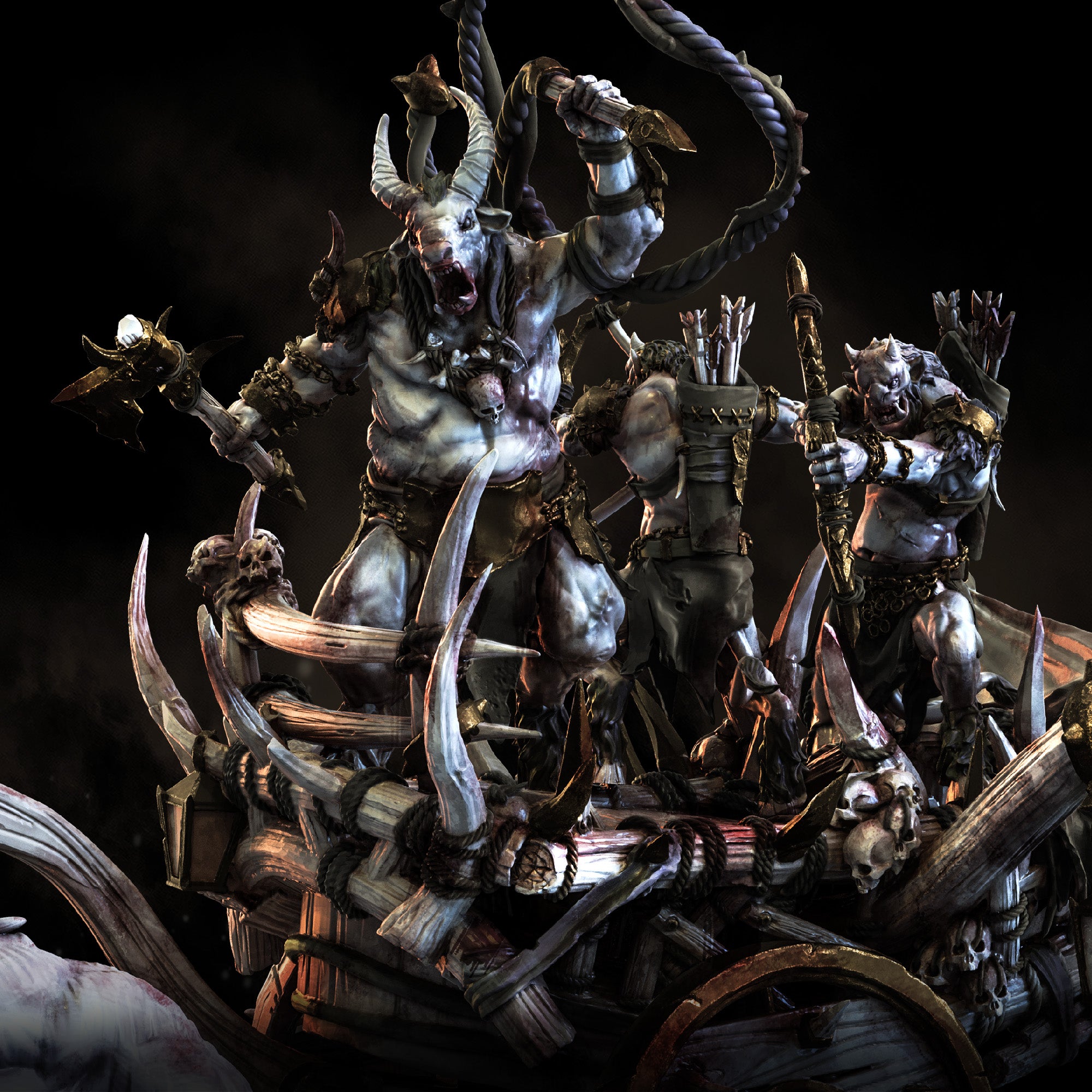 Capra Chariot | Beastmen