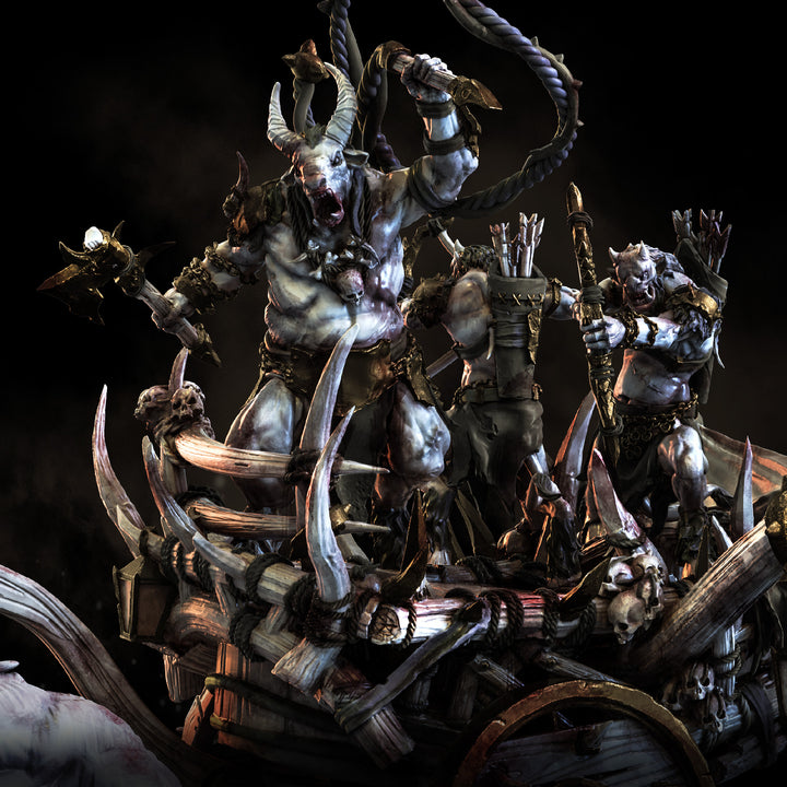Capra Chariot | STL | Beastmen