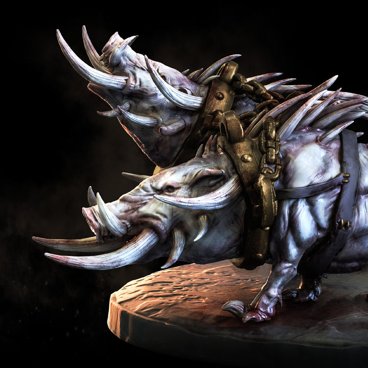 Capra Chariot | STL | Beastmen