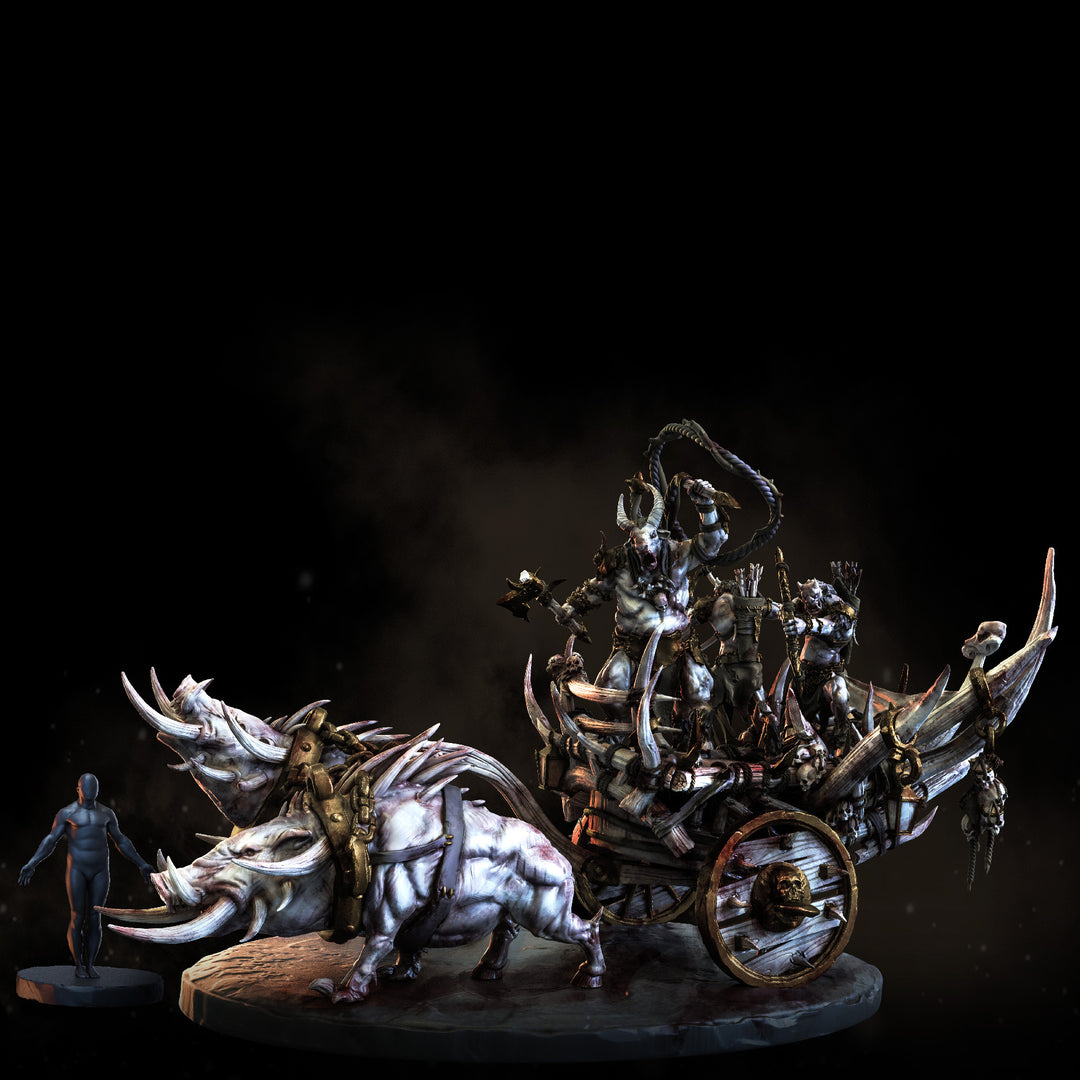 Capra Chariot | STL | Beastmen