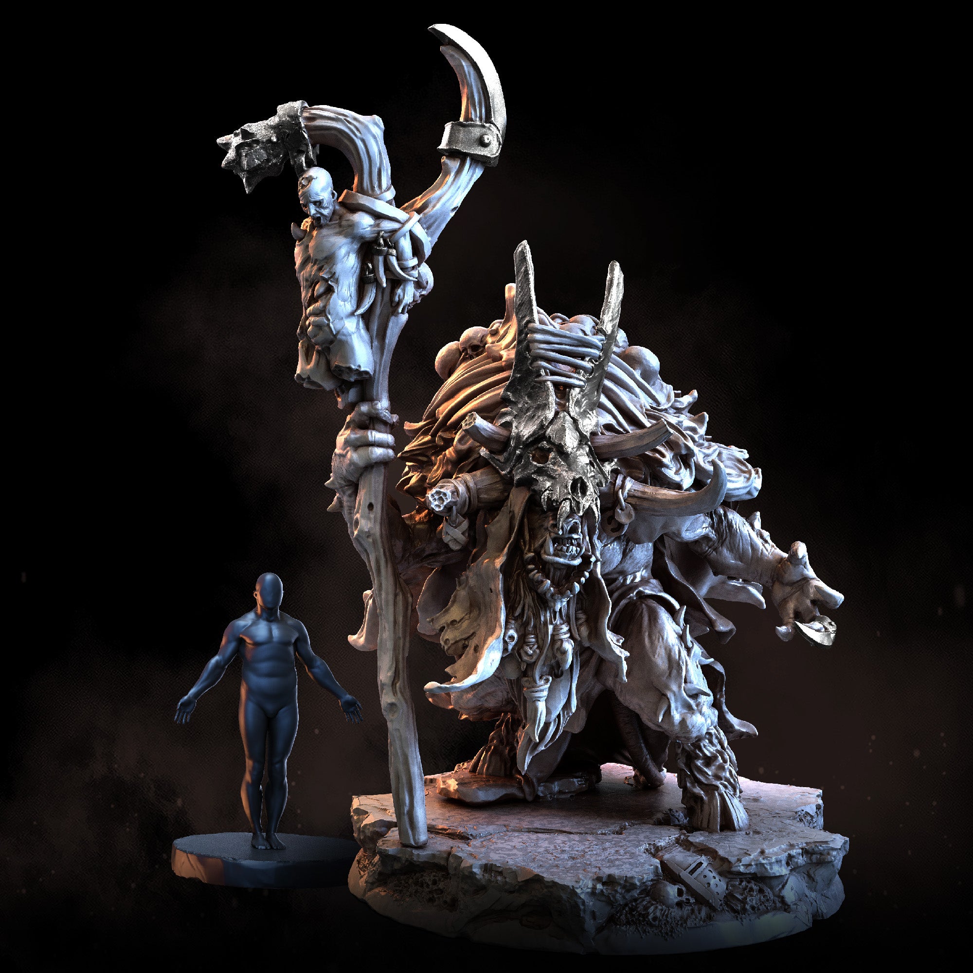 Mouth of Mologh | STL | Beastmen