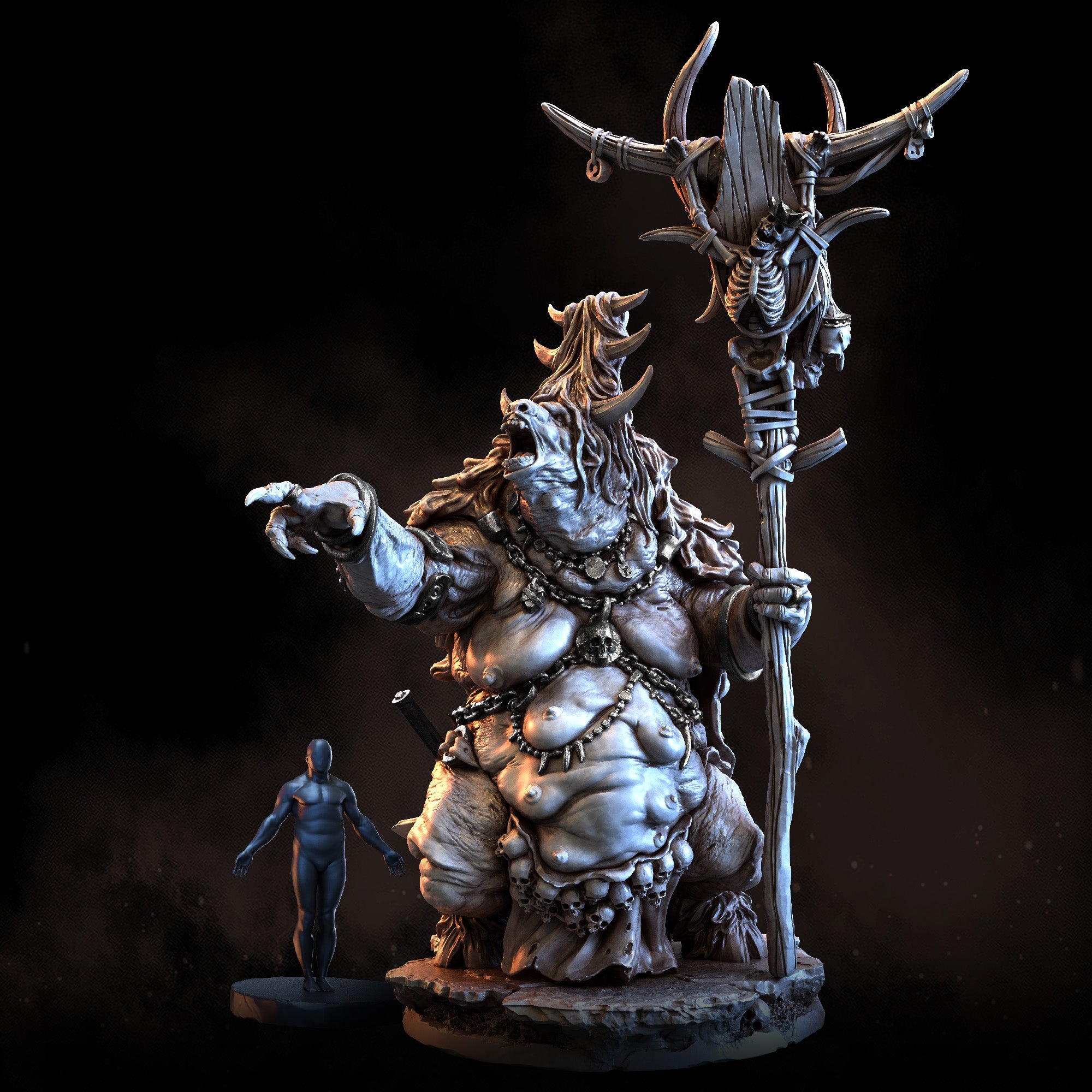 Bloodbrand Matriarch | STL | Beastmen