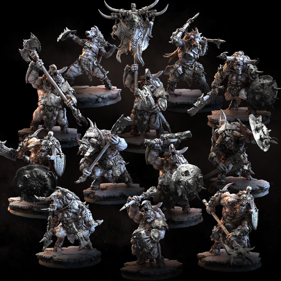 Aurox Warriors | STL | Beastmen