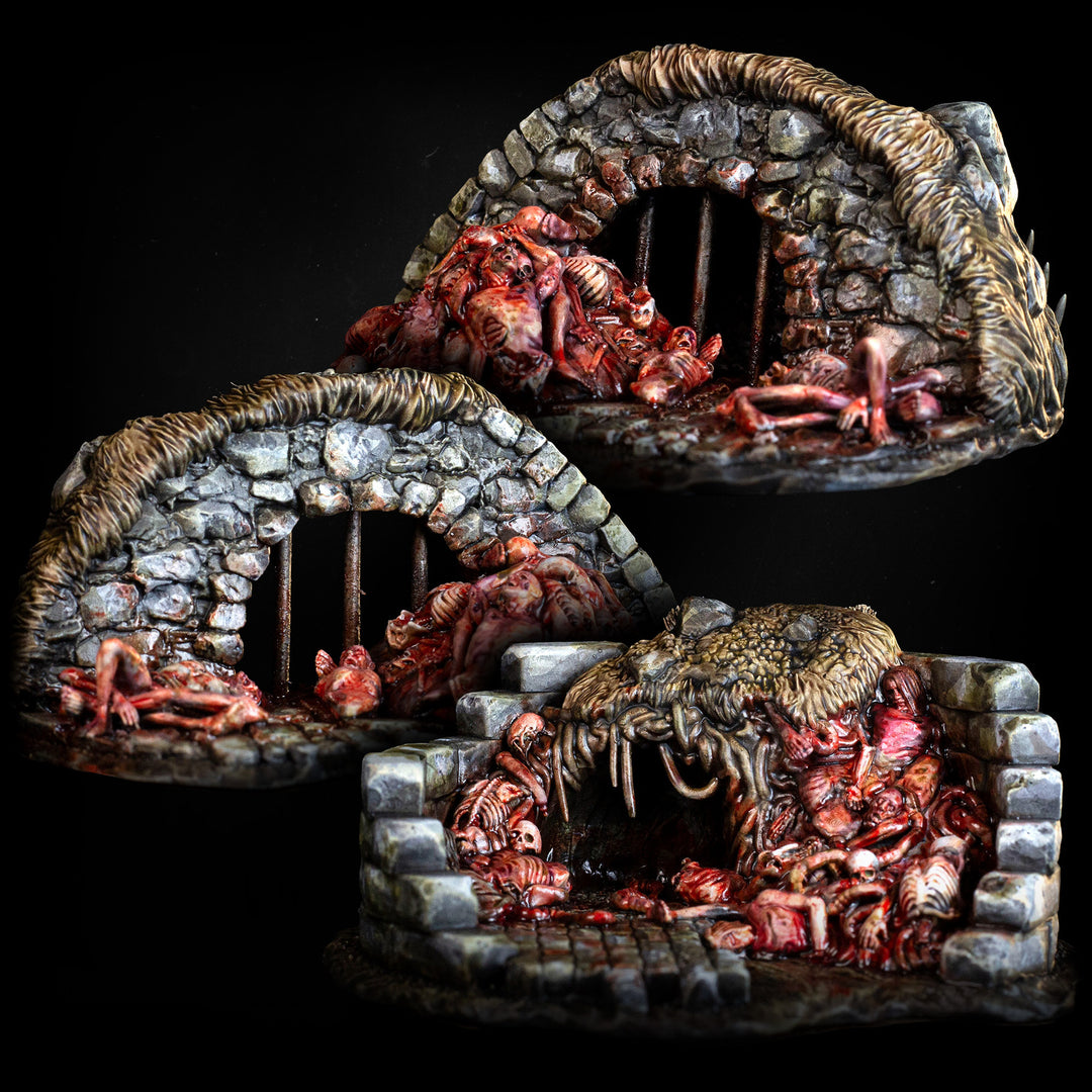 Bloodsoaked Sewer Grates | STL | Unaligned