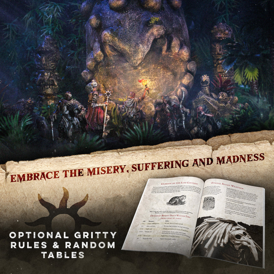 The Lost Continent Compendium - Faction Pack | RPG