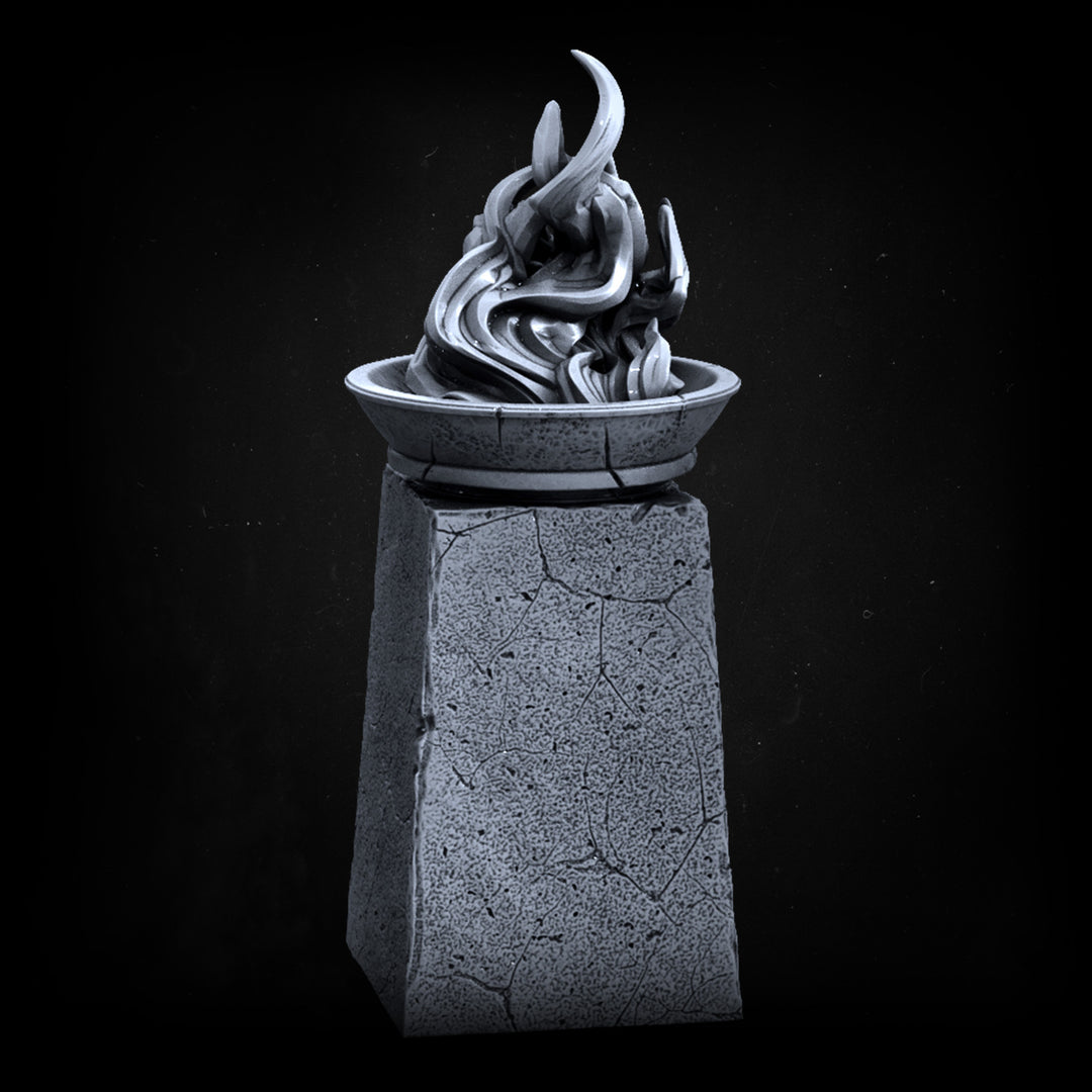 Burning Brazier | STL | Unaligned