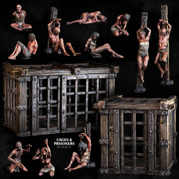 Cages and Prisoners | STL Collection