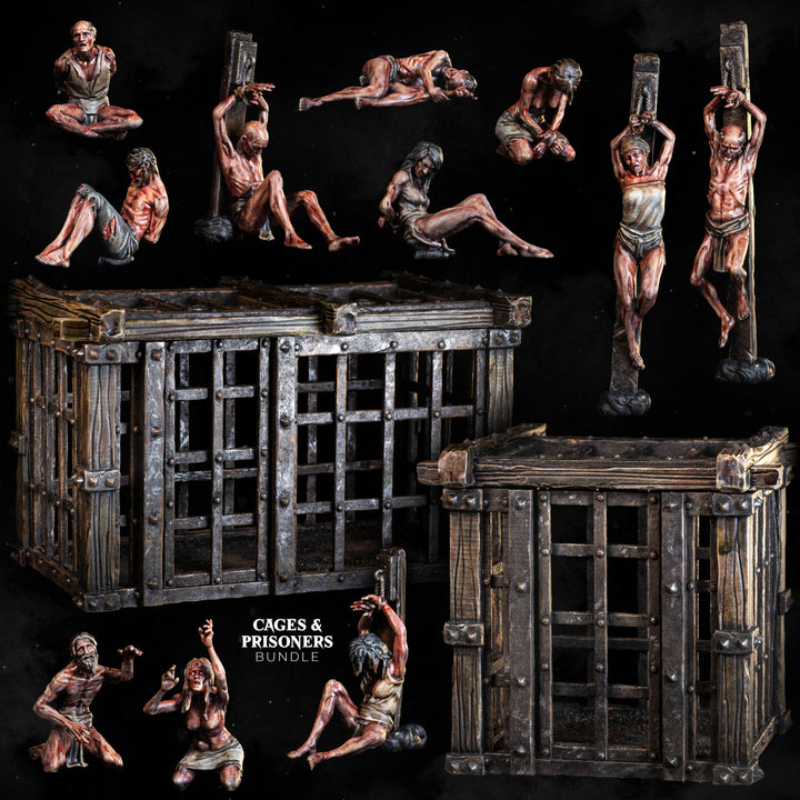 Cages and Prisoners | STL Collection