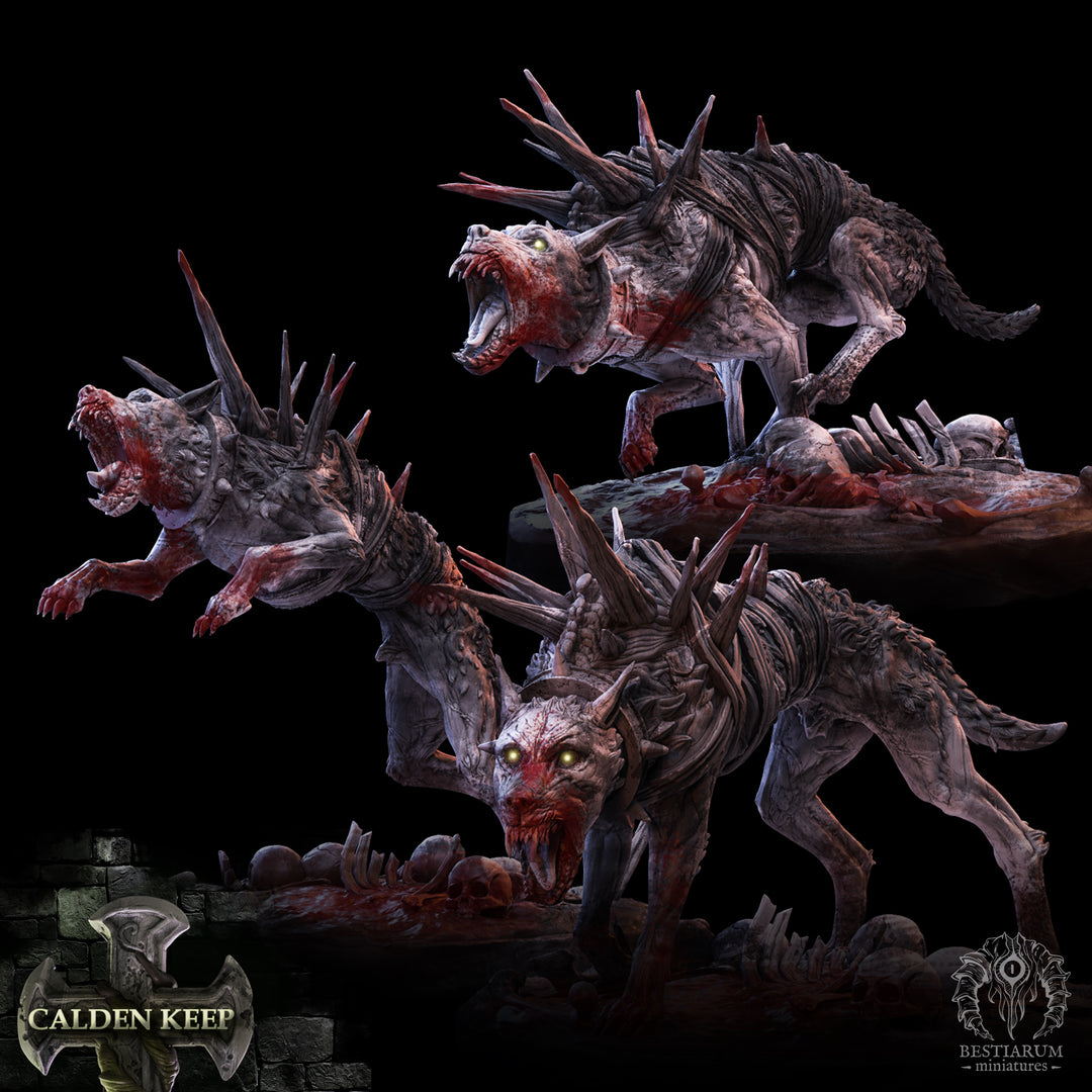 Revenant Hounds | Calden Keep | Bestiarum | Miniatures D&amp;D Wargaming DnD