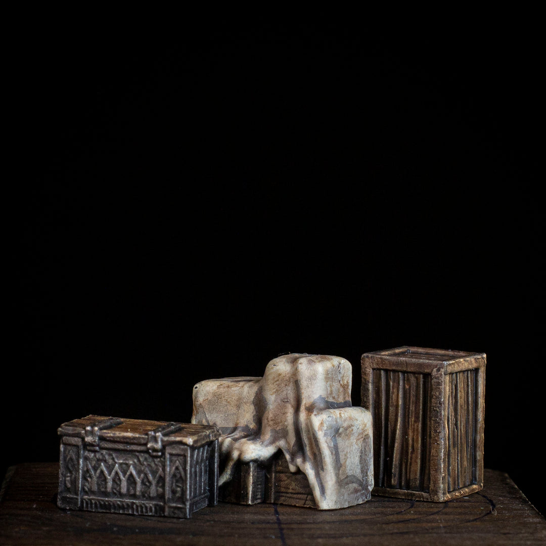 Sacks and Crates | STL | Unaligned