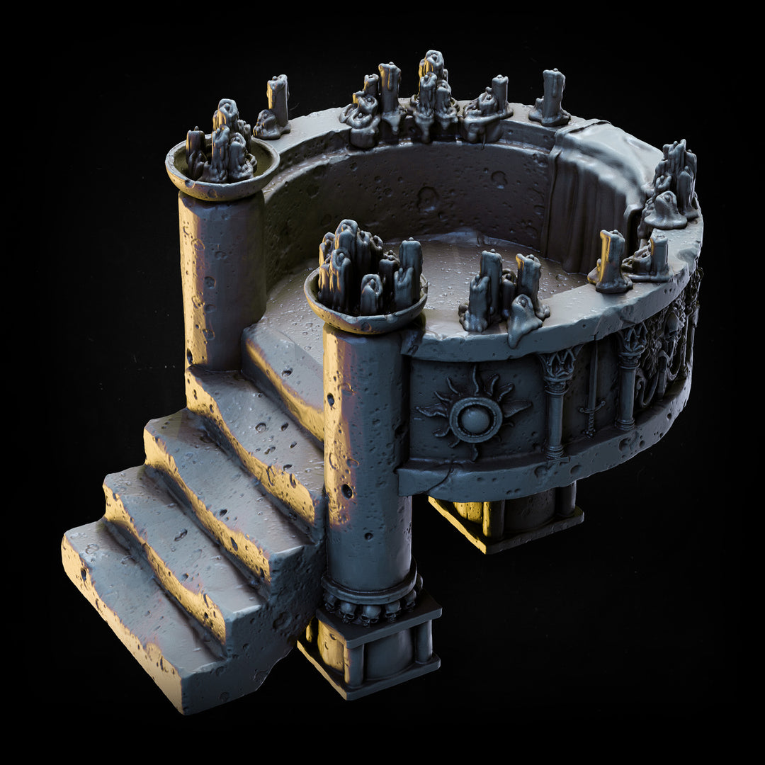 Church Pulpit | STL | Church of Azerai