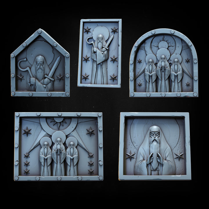 Church Reliefs | STL | Church of Azerai