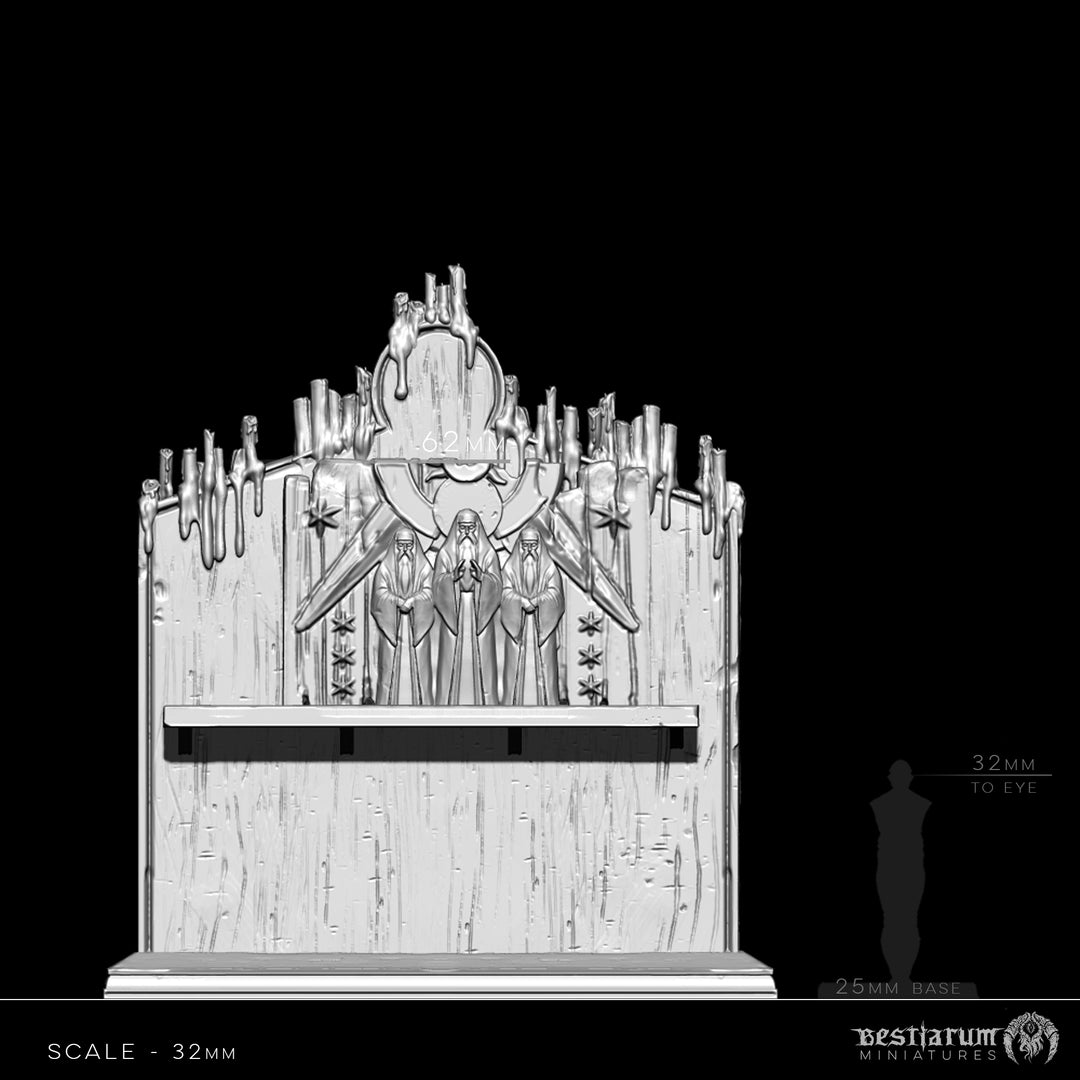 Church Reliefs | STL | Church of Azerai