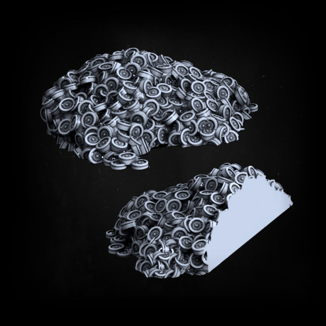 Coin Piles | STL | Unaligned