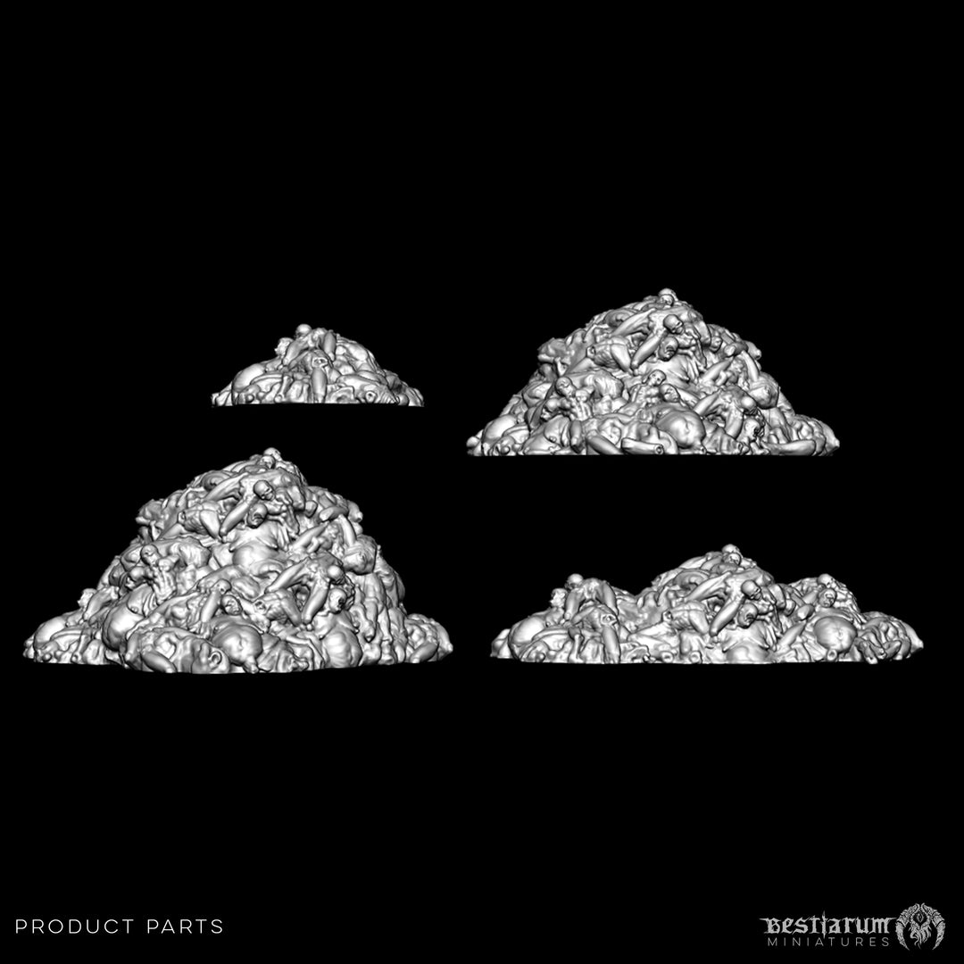 Corpse Piles | STL | Unaligned