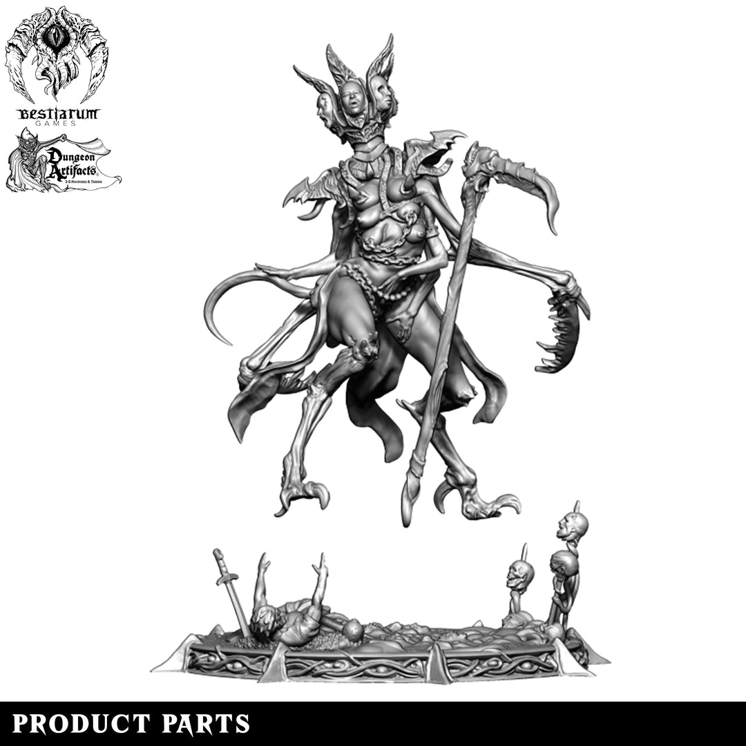 Face Shifter Demoness | The Court of Balazar | Bestiarum | Miniatures D&amp;D Wargaming DnD