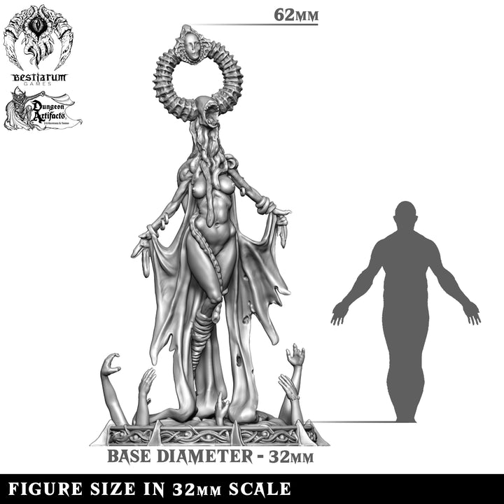 Demonic Siren | The Court of Balazar | Bestiarum | Miniatures D&amp;D Wargaming DnD