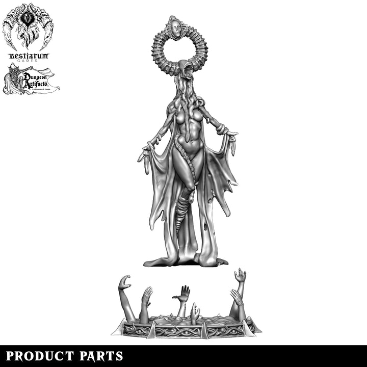 Demonic Siren | The Court of Balazar | Bestiarum | Miniatures D&amp;D Wargaming DnD