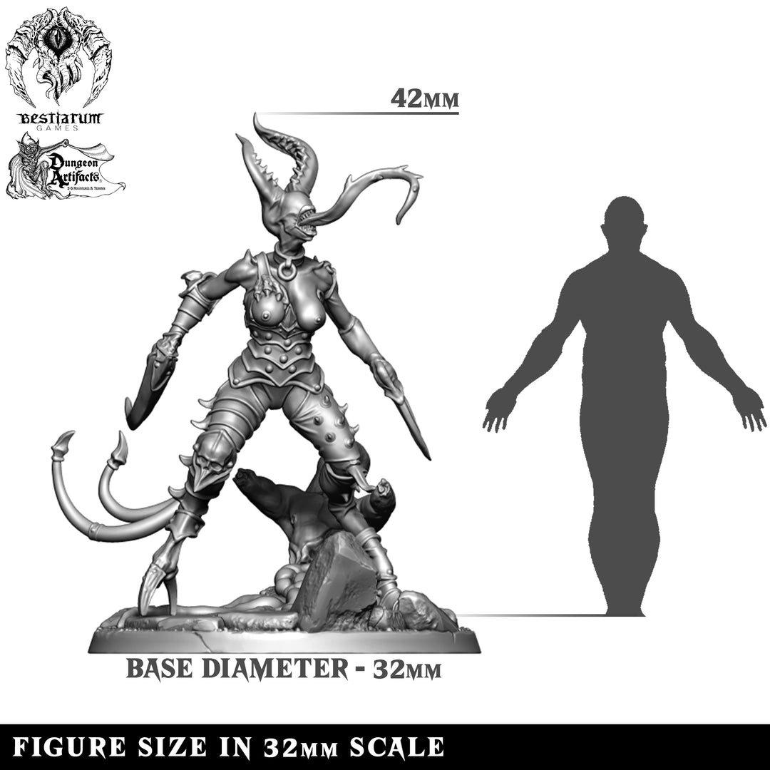 Demonesses | The Court of Balazar | Bestiarum | Miniatures D&amp;D Wargaming DnD