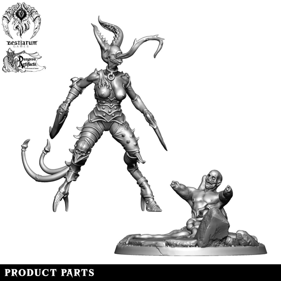 Demonesses | The Court of Balazar | Bestiarum | Miniatures D&amp;D Wargaming DnD