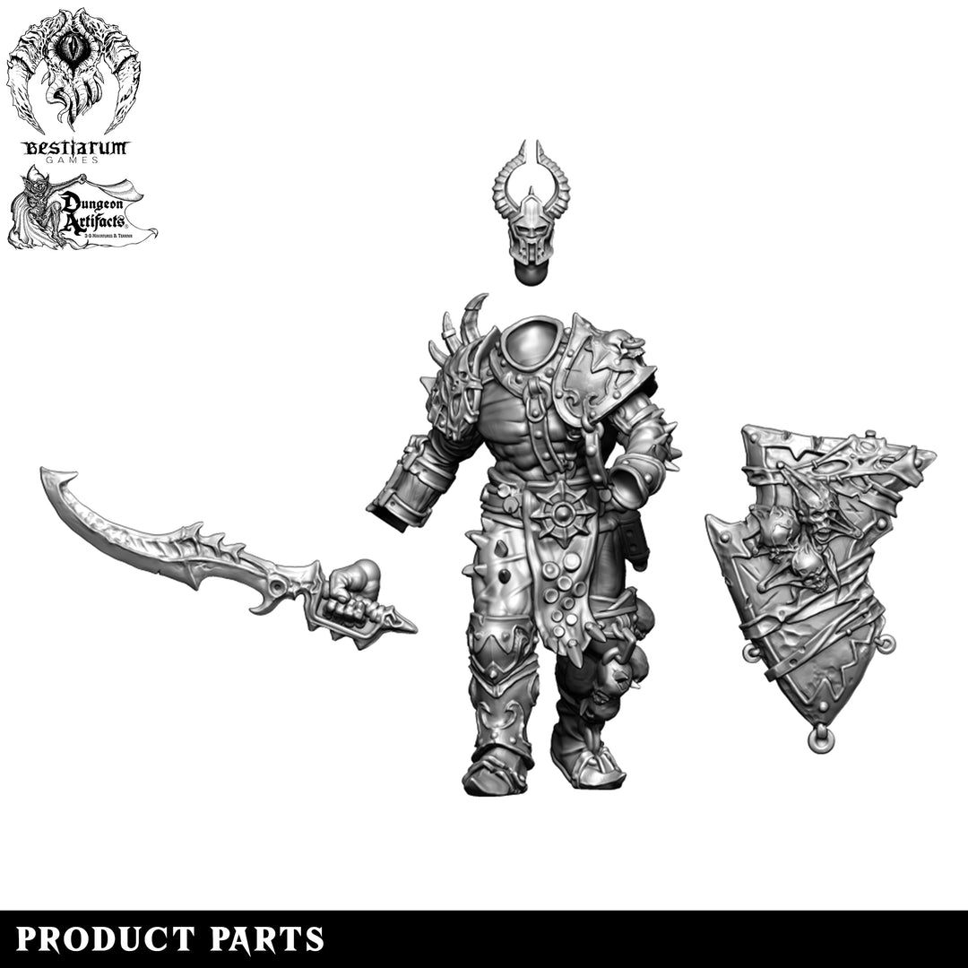 Exaltator Warriors - Modular | The Court of Balazar | Bestiarum | Miniatures D&amp;D Wargaming DnD