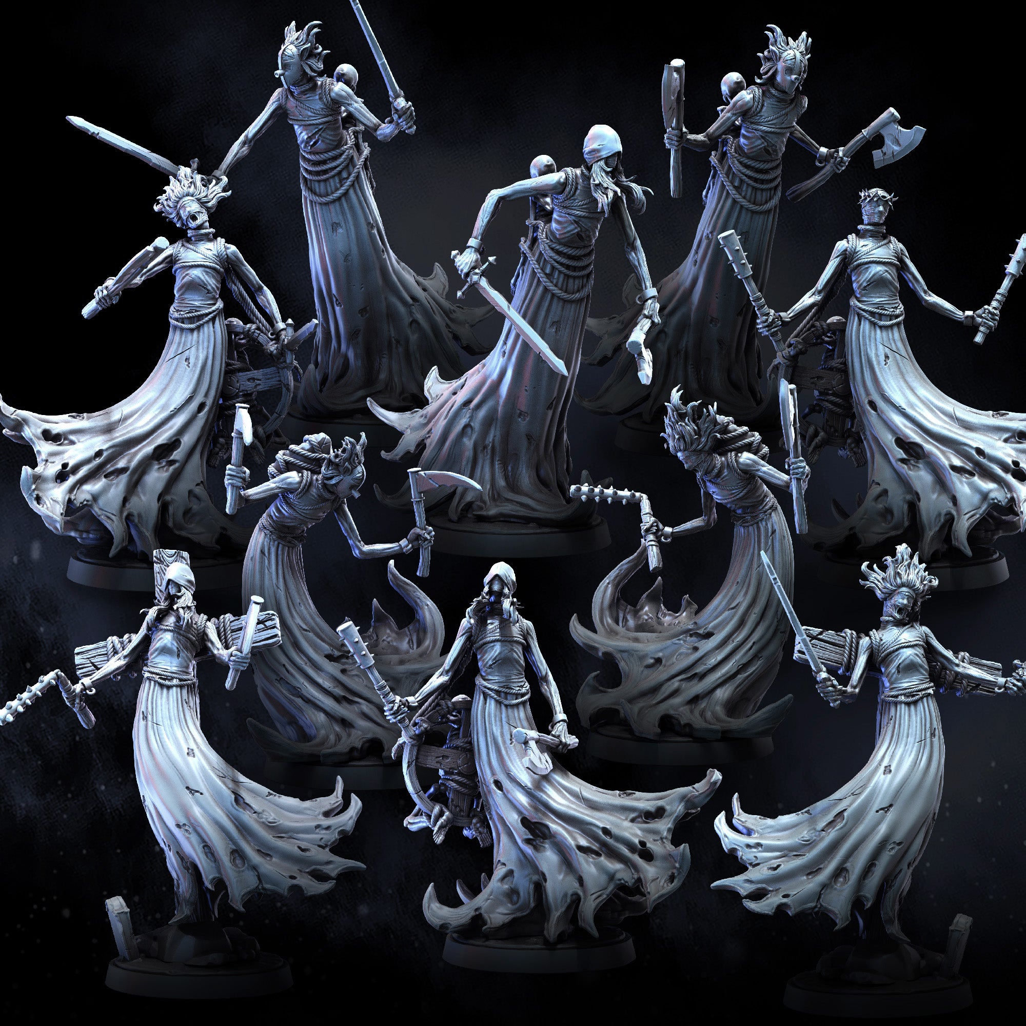 Mournwraiths | Covenant of Grief – Bestiarum Games