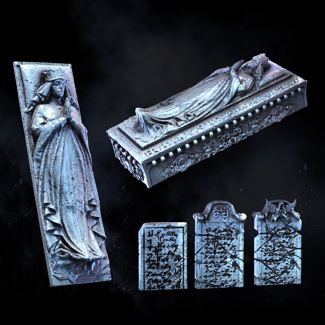 Gravestones and Tomb Kit | Covenant of Grief