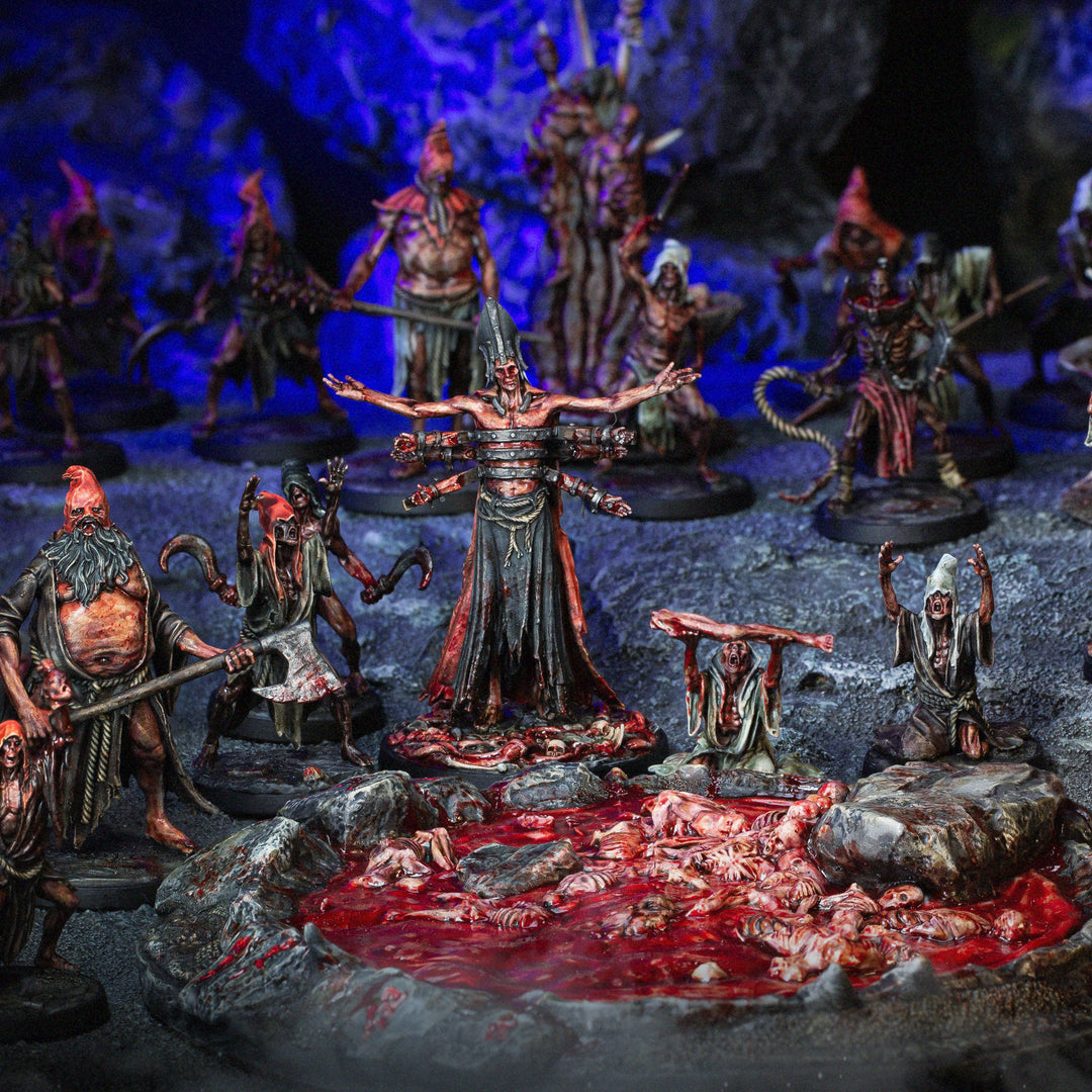 Praying Cultists | STL | Tormentor Cults
