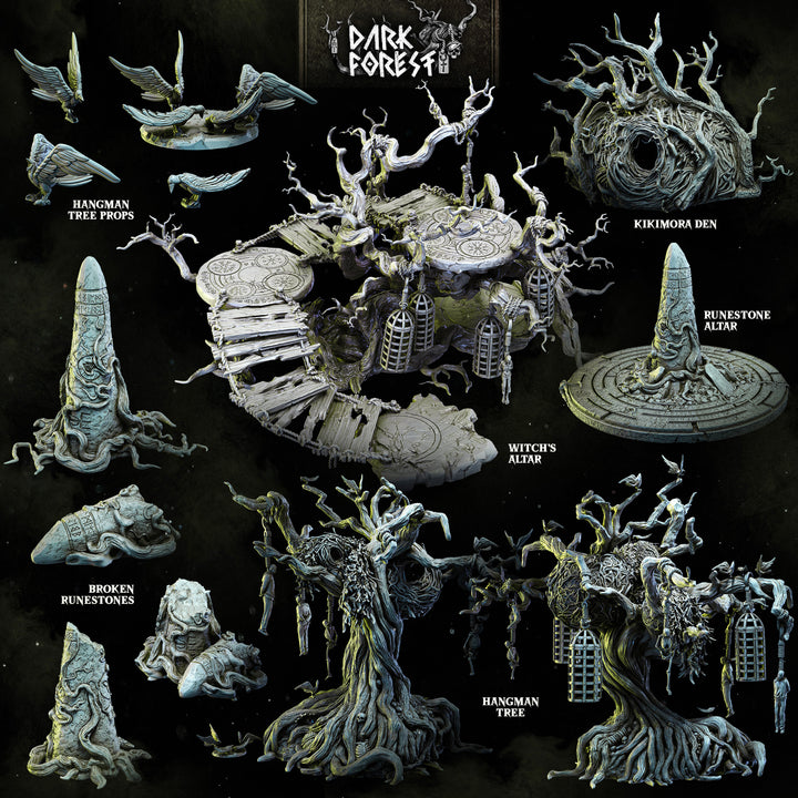 Dark Forest: Terrain | STL Collection