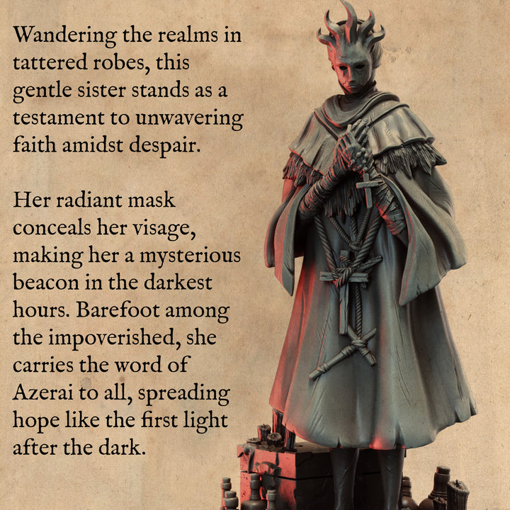 Dawn Sister | Penitent Hero | Bestiarum | Miniatures | D&amp;D | Wargaming | DnD