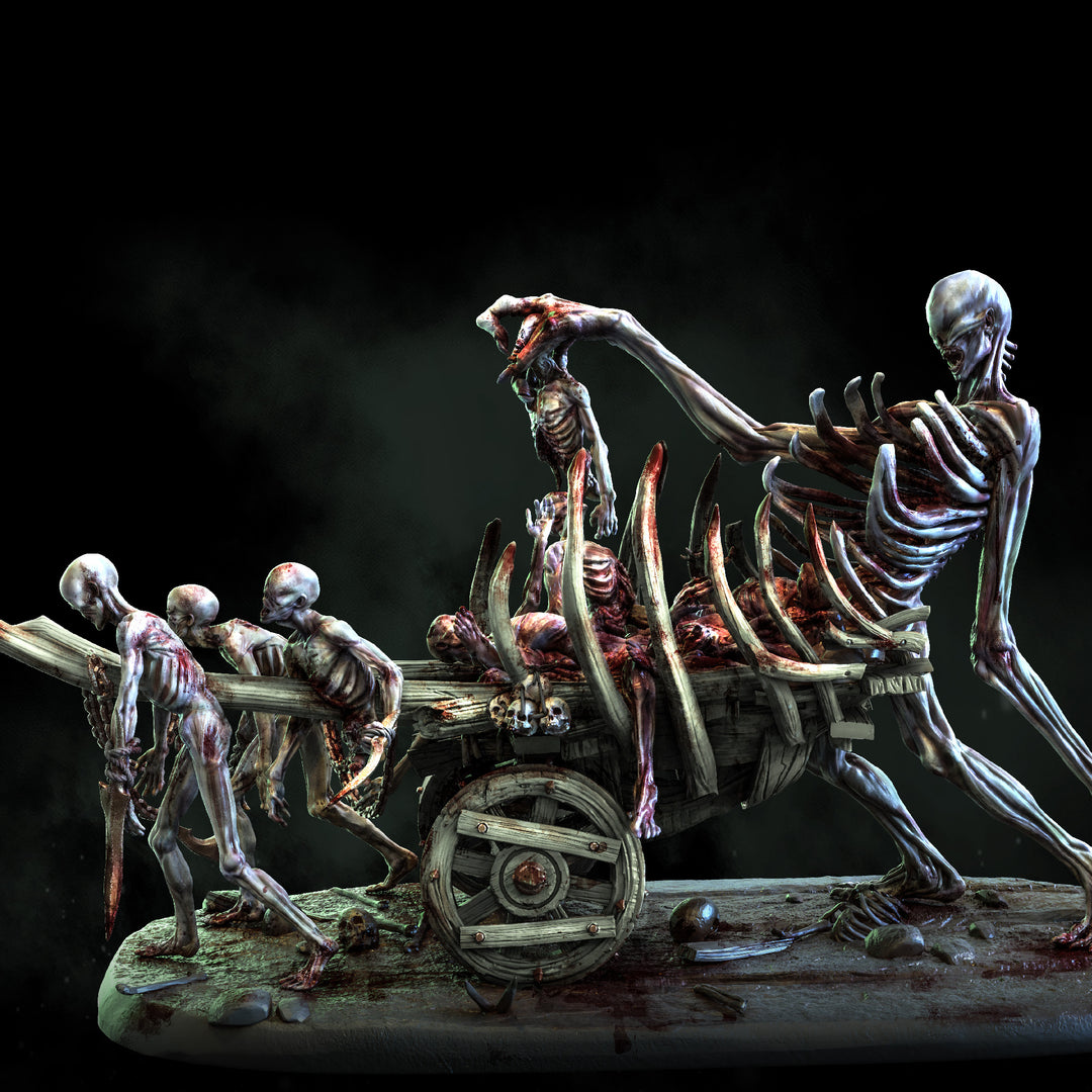 The Corpse Wagon | STL | Deadmire
