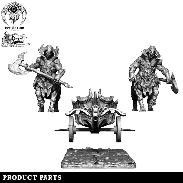 Destroyer Chariot | Hellspawn | Bestiarum | Miniatures D&amp;D Wargaming DnD