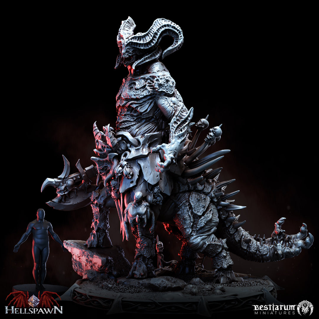 Gorm the Destroyer | Hellspawn | Bestiarum | Miniatures D&amp;D Wargaming DnD