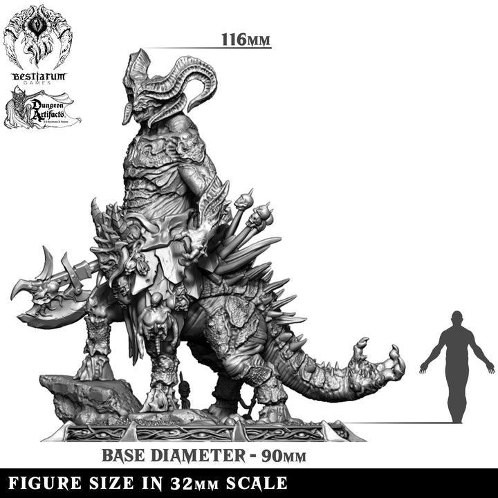 Gorm the Destroyer | Hellspawn | Bestiarum | Miniatures D&amp;D Wargaming DnD