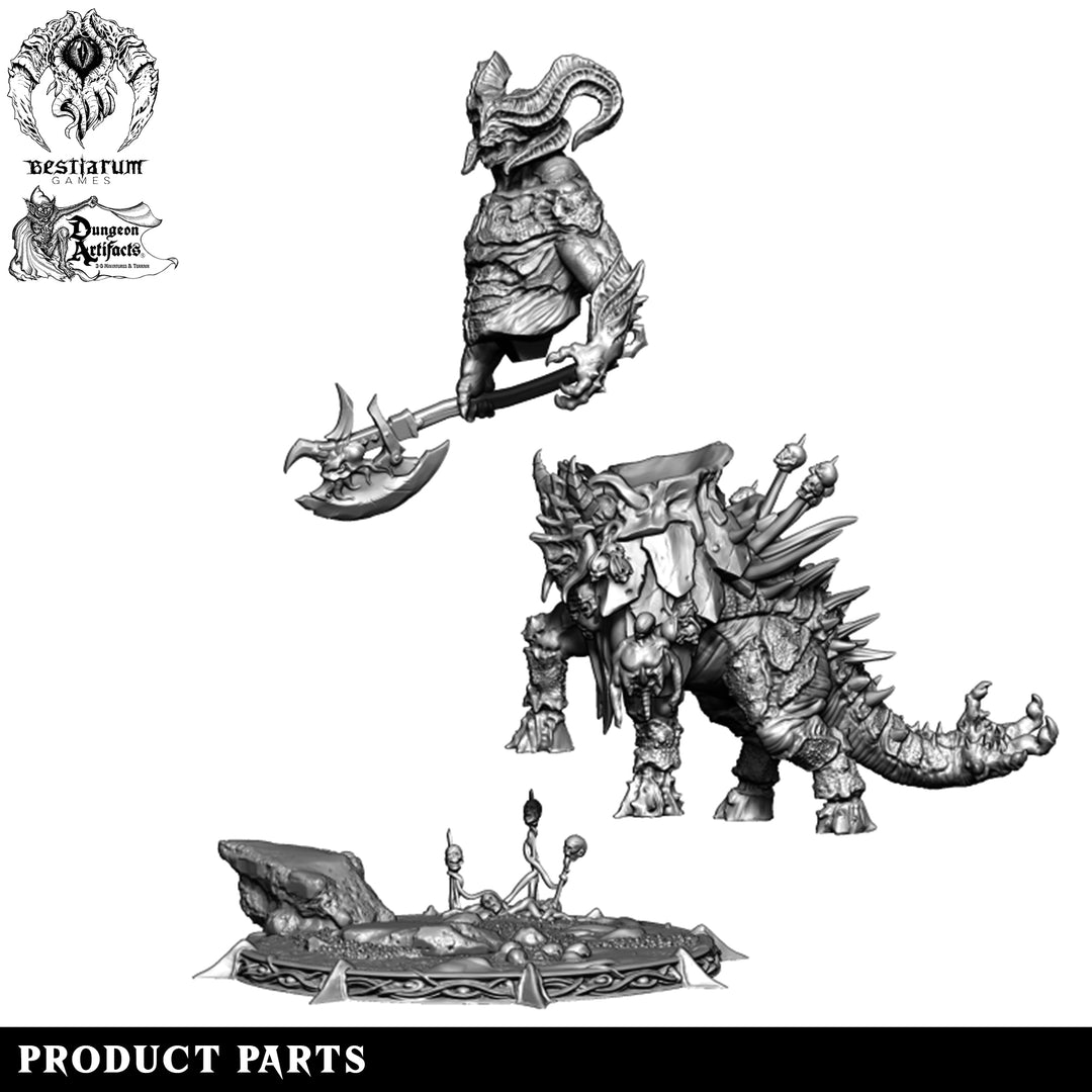 Gorm the Destroyer | Hellspawn | Bestiarum | Miniatures D&amp;D Wargaming DnD